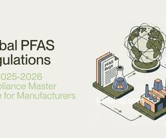Global PFAS Regulations 2025–2026: AI-Driven Compliance Strategy for Manufacturers